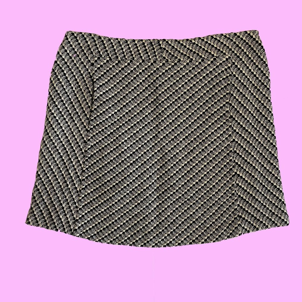 Tracy Reese wool/cotton mini skirt size 10